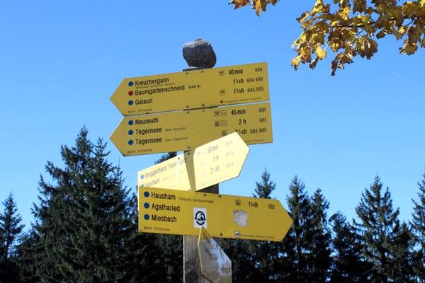 Vom Schliersee zum Tegernsee