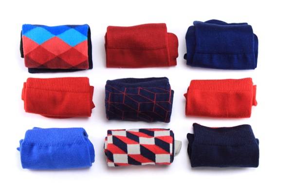 Brennpunkt Mann: Farbige Socken
