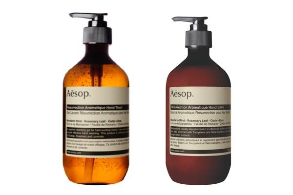 Resurrection Duet, Aesop, Handpflege
