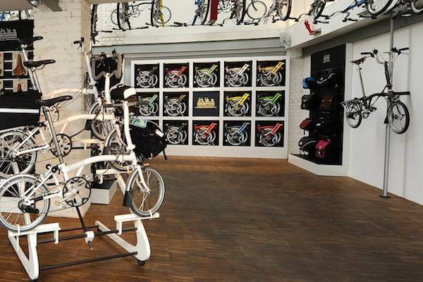 Brompton, Fahrradgeschäft, Hamburg